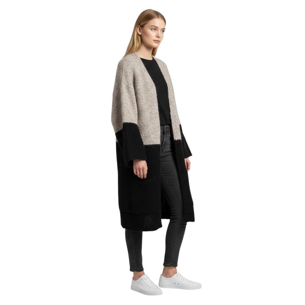 Susanne Karlsson Colorblock Knit Cardigan Size M